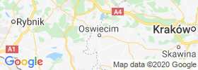 Oswiecim map